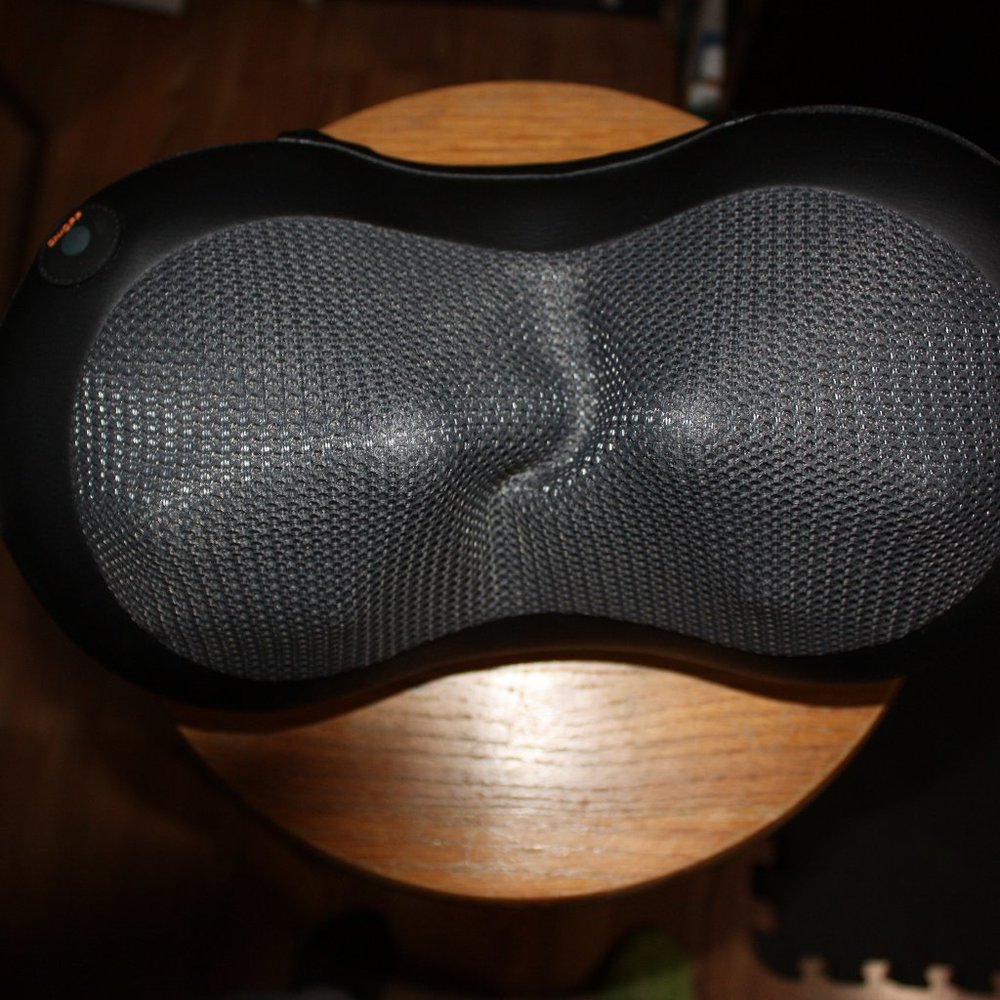 Zyllion Back Neck Massage Pillow Heated Shiatsu